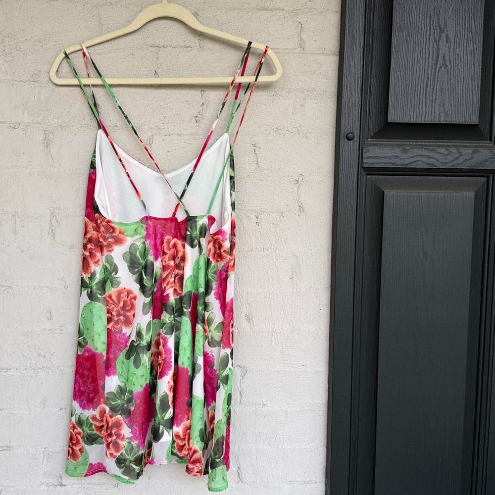 Show Me Your Mumu Cactus Bloom Mini Dress Size Small - Picture 9 of 13
